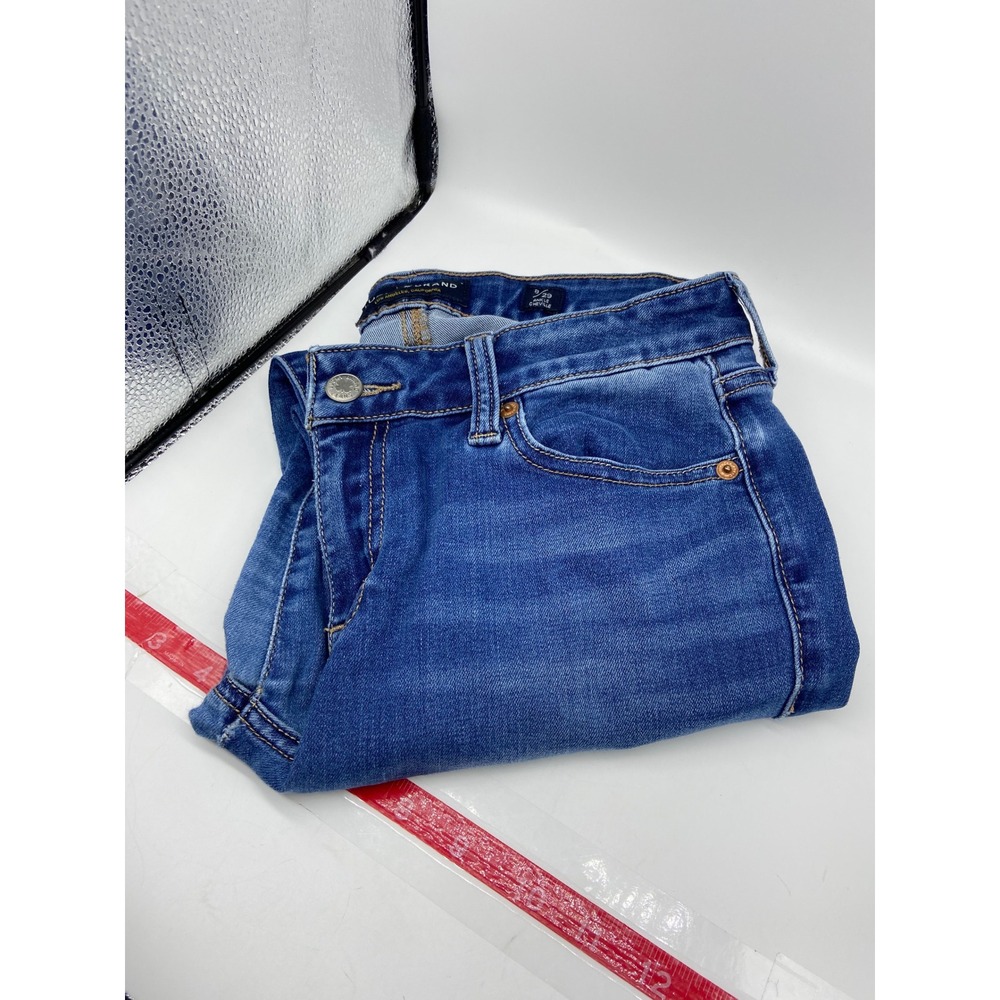Lucky Brand Lolita Skinny Ankle Jeans Blue Medium Wash Denim 8 29 7WP10306U7